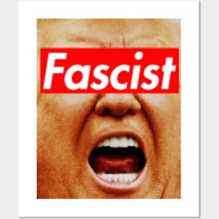 Trump Fascist Posters and Art